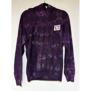 Insomniac Ltd. Purple TIE DYE Hoodie Sweatshirt Men’s Sz Small World Party